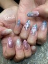 卒業式桜セパレート