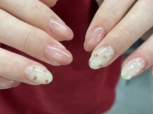 マグネット×小花柄