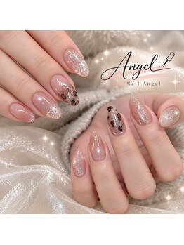 Nail Angel 池袋【ジェルネイル/フィルイン/マグネット/長さだし】の写真/学校もバイトもオフィスも♪ちゅるんと艶めく指先へ。ワンカラーからこだわり定額デザインで毎月楽しめる
