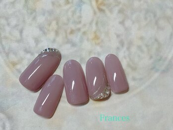 フランセス(Frances)/斜めライン　ストーン