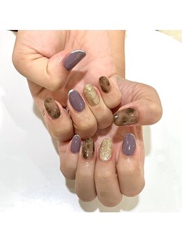 グラマラス プレジール 中野店(glamourous plaisir)/秋ネイル