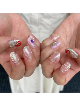 ハラジュクネイルズ(harajukunails)/ニュアンス/アート［60分］