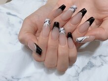 フィオナ 大久保店(Fiona)/黒フレンチスカルプ#大久保#新宿