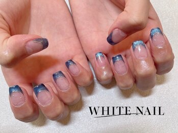 ホワイトネイル 武蔵小杉店(WHITE NAIL)/マグネットフレンチ