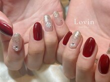 ラヴィン(Lovin)/【パラジェル】Xmas nail