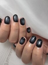 ナナイロ(716)/黒ワンカラー！白チーク！