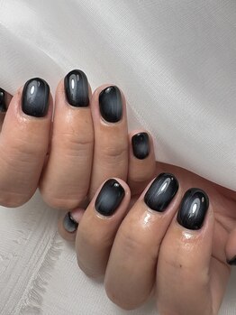 ナナイロ(716)/黒ワンカラー!白チーク!