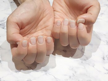アミックスネイル(Amix nail)/ニュアンスフレンチ