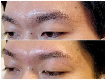 スリーピース(3Peace)/ストレート眉 Before/After