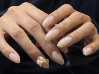 テント テン トータルビューティ(tent ten total beauty)/担当:藤戸　リボンネイル