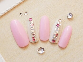 ネイルサロンフォーユー(for u)/キラキラストーン♪￥５９８０
