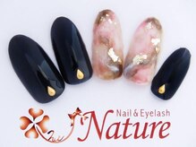 ナチュレ ネイルアンドアイラッシュ(Nature Nail & Eyelash)/定額デザイン☆￥8,532