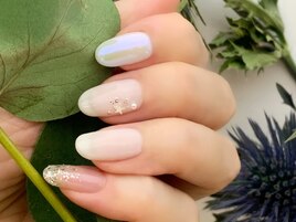 ジェルネイルDRYケア込￥10010