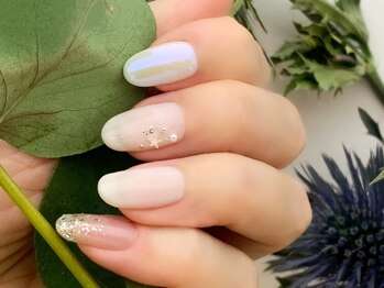 ジェルネイルDRYケア込￥10010