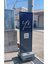 ワイズ(Y’s)/外看板☆