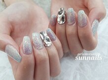 サンネイルズ(sun nails)/2本アート
