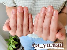 ナユネイル(na_yu.nail)/自爪風クリアネイル 20/20