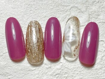 スペル オン ネイルズ(Spell on nails)/フラワーネイル