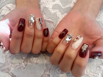 エムスラッシュ ネイル センター北店(M.SLASH)/大人気！ボルドーネイル