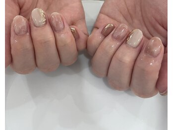 ブラウン×ミルク