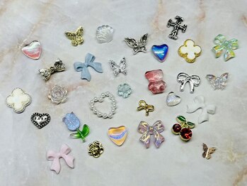 種類豊富なパーツ