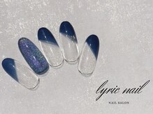 リリックネイル 本八幡店(LyricNail)/冬のシンプルデザイン