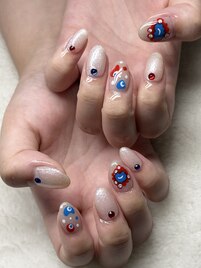 ミャクミャクネイル