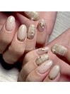 haruka nail × 冬ネイル