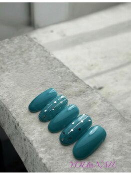 魅惑の深海ターコイズ＆シルバー