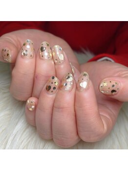 ハート・スターネイル　¥11,660
