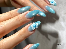 3d フラワーネイル