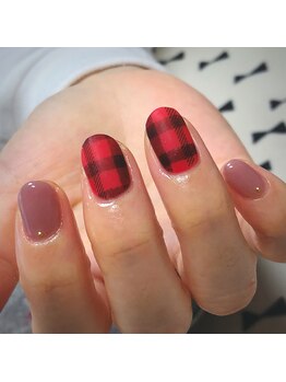 ネイルサロン デンティ(Dentty)/赤チェック