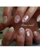 リノ ネイル(Rino nail)/お花見うさぎ