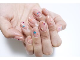 押し花ネイル