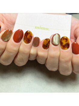 べっ甲マグネットネイル