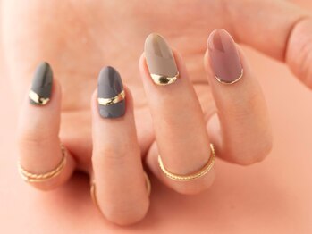 ヴァンネイル みなとみらい馬車道(VINGT NAIL)/シンプルおしゃれの最上級♪