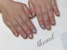 アクイユ 銀座店(ACCUEIL)/爽やかニュアンスネイル