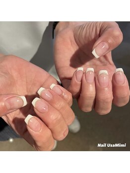 ネイル ウサミミ(Nail UsaMimi)/【Jr.ネイリスト】フレンチ