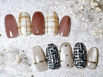 アンリーフ高田馬場店(an leaf)/チェック×ツイード