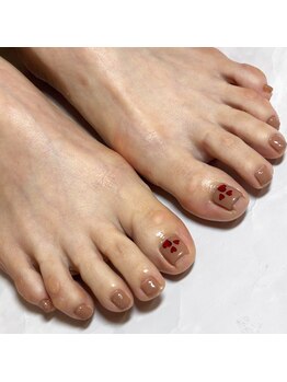 アイリッシュネイル 久屋大通店(Irish Nail)/フットシンプルアートコース