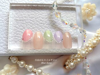 ブルーデイジー(Blue daisy)/過去の定額アートコース