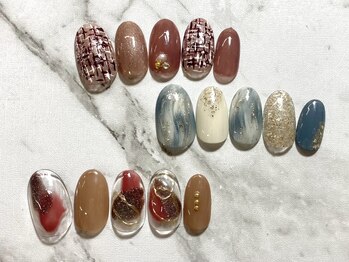 アミュレット(AMULET)の写真/[初回オフ込☆定額シンプル¥5000/トレンド¥6000]トレンドをバッチリ掴んだ高見えデザイン豊富♪色変えOK◎