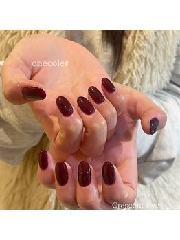 クレセント アイアンドネイル 表参道(Crescent Eye&Nail)/ピンクベージュ王道ワンカラー