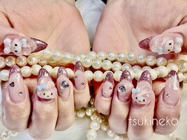 マイメロとピンクラメフレンチ！