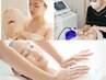 人気小顔コルギ★高周波＋石膏パック＋(デコルテ・ヘッド)付100分　¥18800