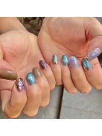 キラキララメ×マグネット¥5000