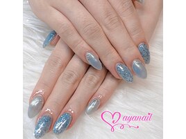 スカルプブルーネイル！