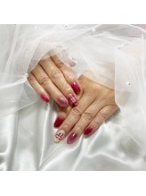 ザ セントラル ピア(THE CENTRAL PIER)/チェック 手描きリボン