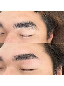 Hibiki【HBL眉毛・オイルマッサージ・フェイシャル】/HBL before→after