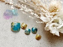 セッテネイル(Sette Nail)/ニュアンスクラックネイル☆